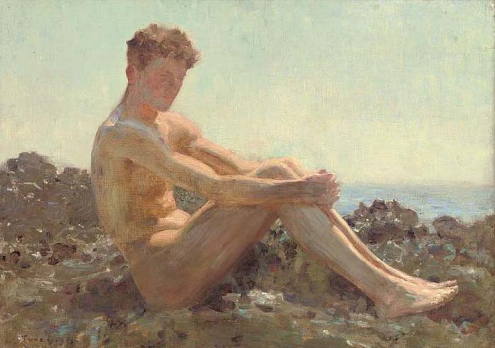 Henry Scott Tuke The Sun-bather